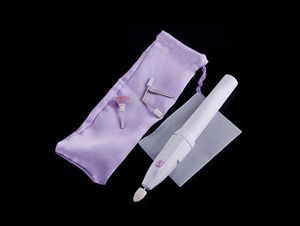 6 in tips voor nagelverzorging, elektrische manicure, teennagelboor, polijstvijl, pen, kunstsalon 1 manicurepen, 5 bits/set