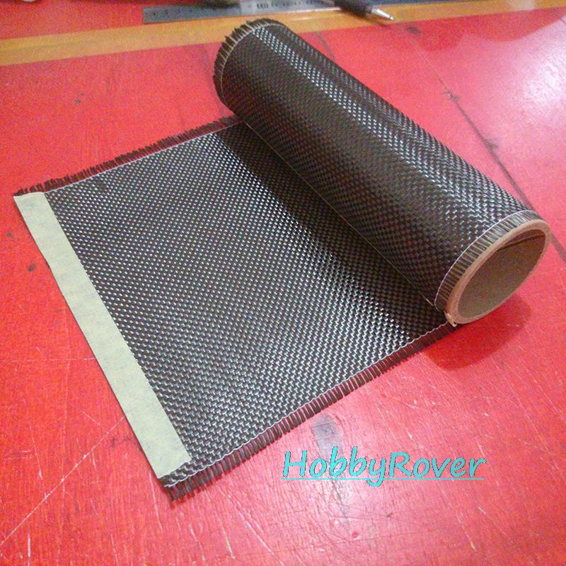 [Grade Een] 3 K 200gsm Plain Real Carbon Fiber Doek Carbon Stof 8 "/20 CM breedte a4 20X30 cm