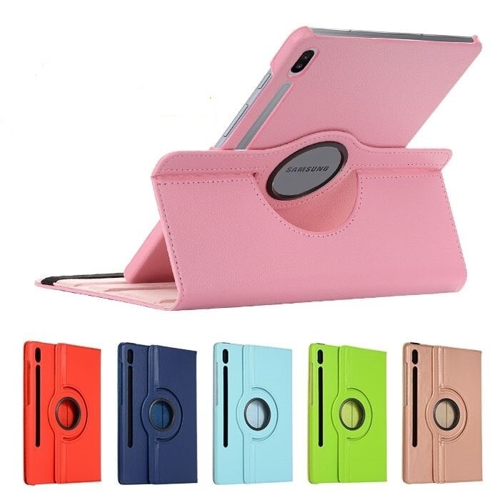 360 Rotating Case For Samsung Galaxy Tab S8 Ultra 14.6 Case SM-X900 X906 Tri-Folding Cover For Coque Galaxy S8 Ultra Tablet Kids