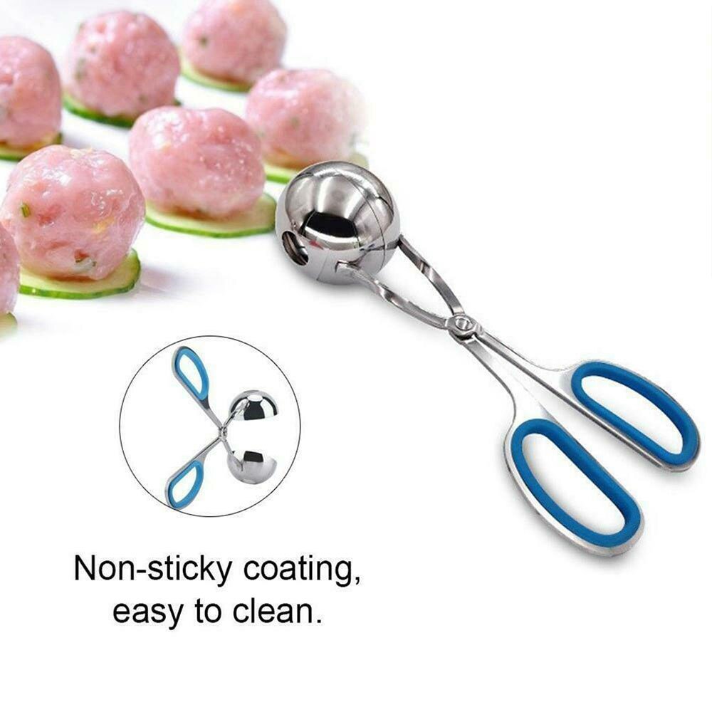 Convenient Meatball Maker Stainless Steel Stuffed Meatball Clip DIY Eco-Friendly Rice Ball Maker Kitchen Tools Gadgets