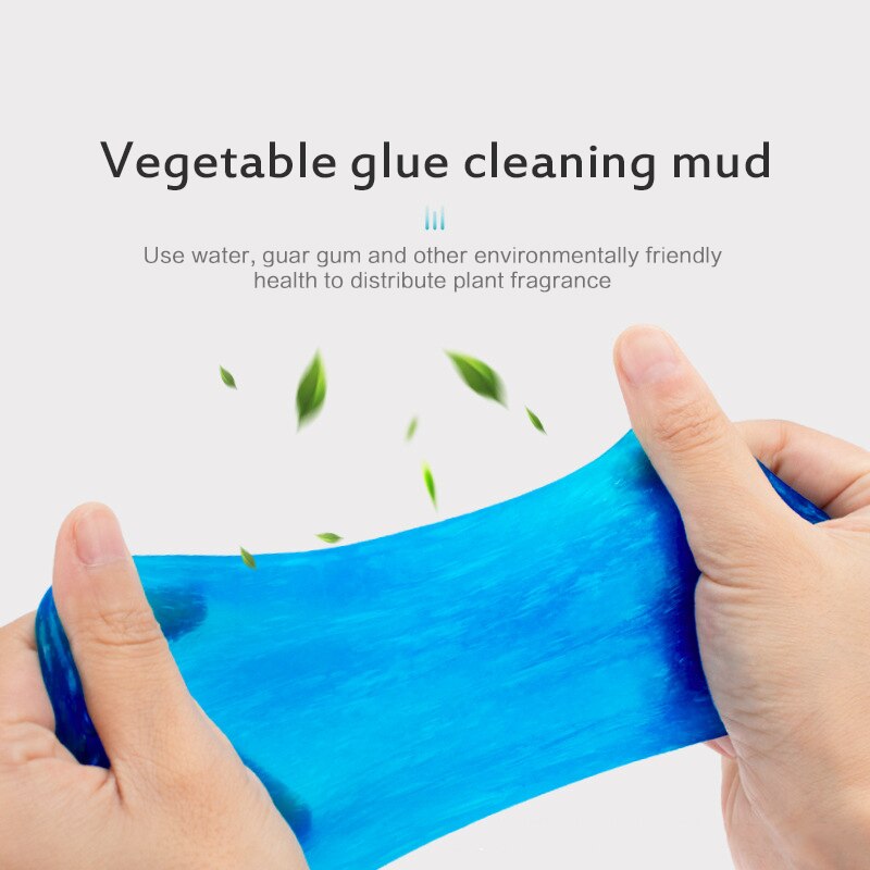Clean Glue Car Keyboard Dust Dirt Cleaner Soft Sticky Gel Vent Monitor Household Cleaning Absorb Dust Debris All-Purpose Cleaner