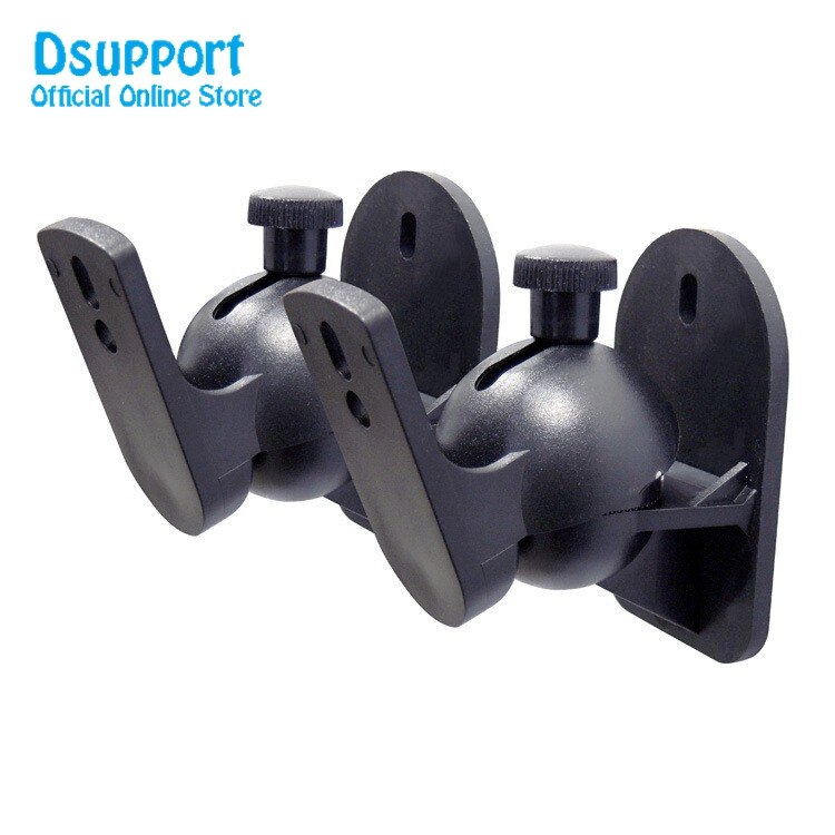 Speaker Wall Mount Bracket, Zinc Alloy Universal Surround Sound Wall Holder Stand(2 Pcs) I.182354211