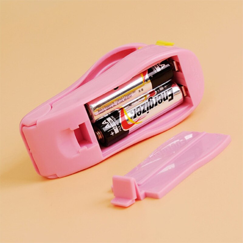 Mini Thermal Soldering Iron Portable Food Saver Plastic Vacuum Sealer Close Bag Heat Machine Manual for Packages Closure Clip