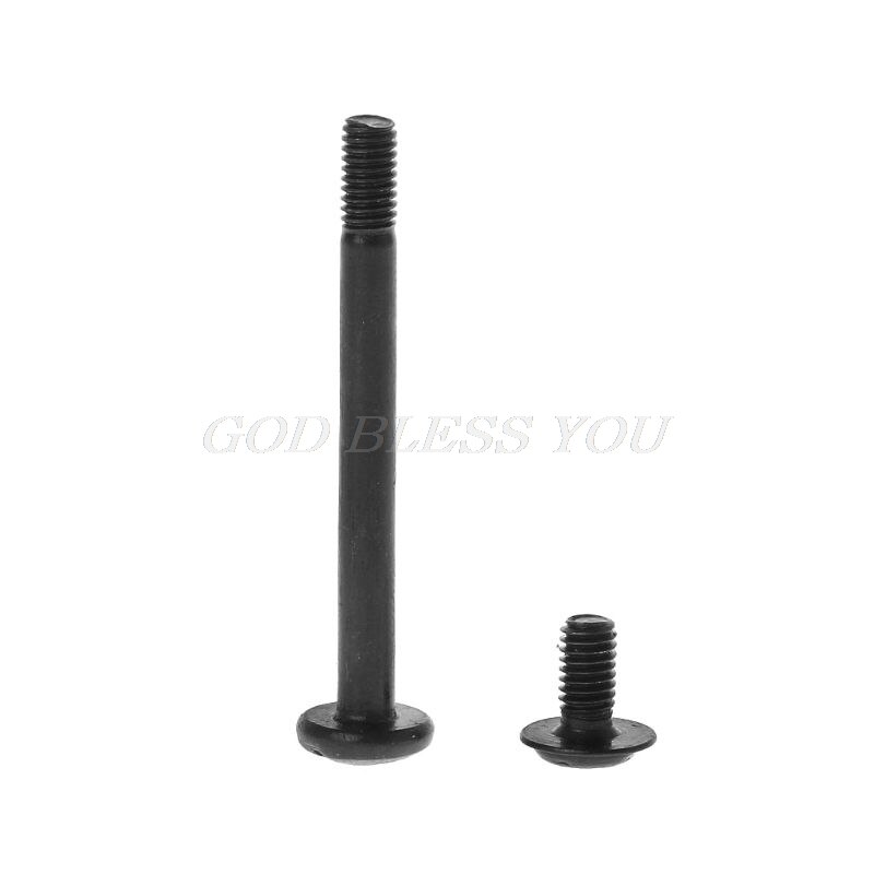 8 pces parafusos m3x 6mm 30mm acessórios do radiador de refrigeração de água preto transporte da gota