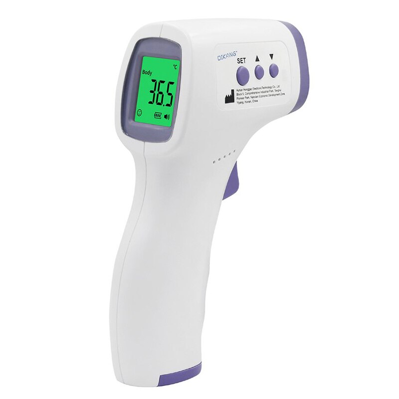 Digitale Thermometer Non-contact Medische Thermometer Voor Body Temperatuur Quick Meting Klinische Thermometer Voor Volwassenen Baby: Transparant