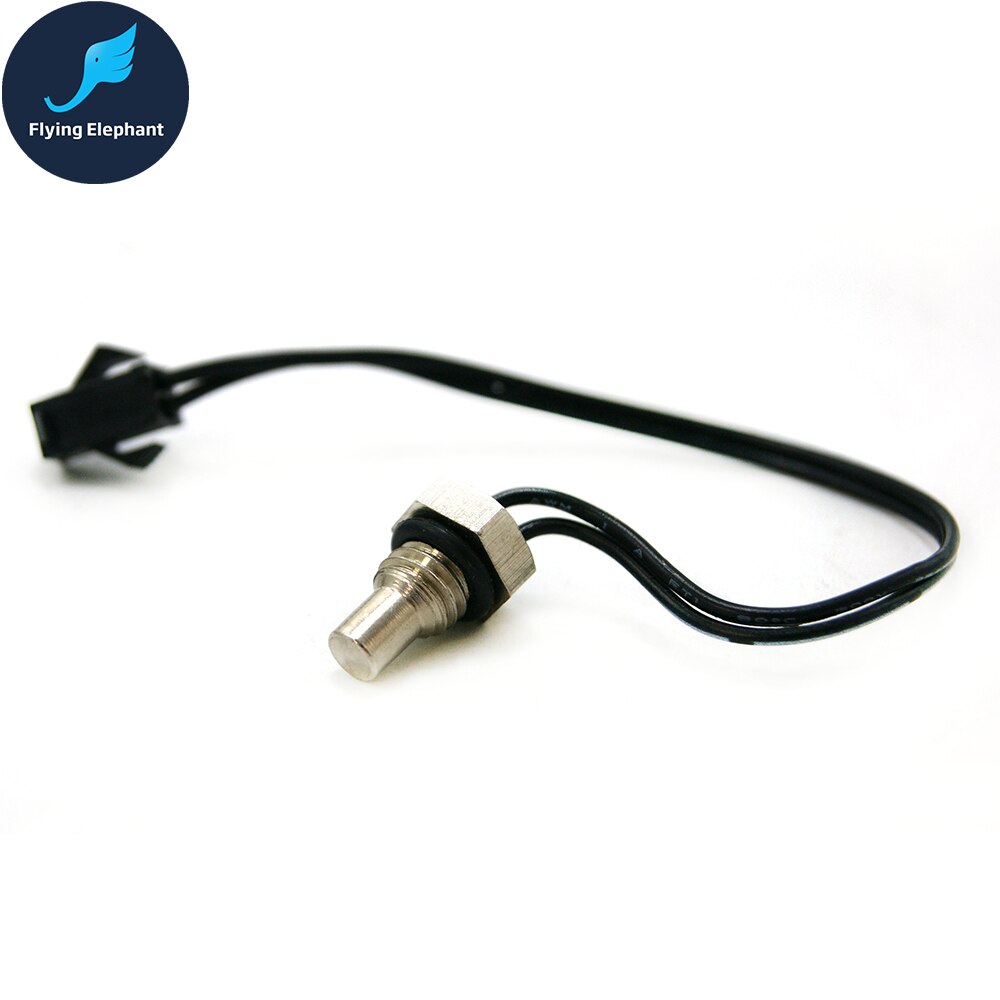 Water flow sensor G1/2'' Turbine Hall flowmeter with temperature detection B7