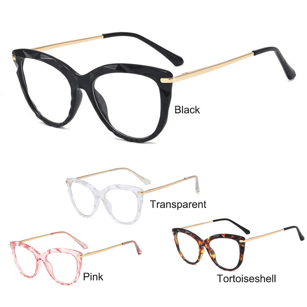 Vrouwen Eyewear Zonnebril Blauw Licht Proof Glazen Metalen Frame Voor Dames Vogue Brillen Accessoires Duurzaam
