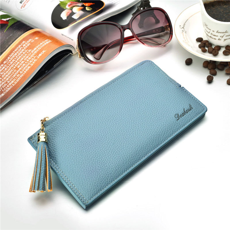 bank-id virksomhet kredittkortholder menn kvinner til deksel på saken lommebok kvinnelig mannlig veske veske lomme porte carte-kortholder b: Blå