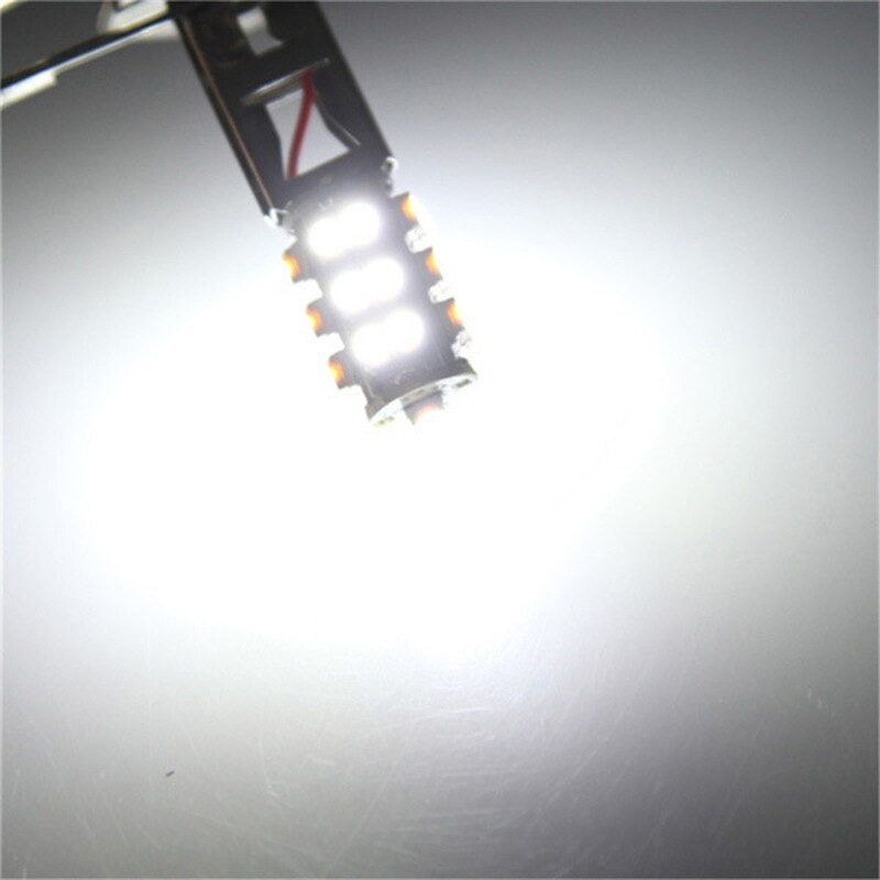 2x Auto LED Mistlamp Lampje - H1 12V 25SMD Vervanging - Wit