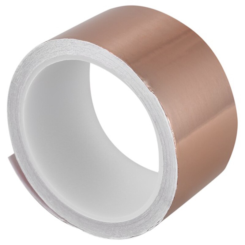 Dubbelzijdig Conduct Copper Foil Tape Masker Electronetic Afscherming Dubbele Side Geleidende Koperfolie Tape