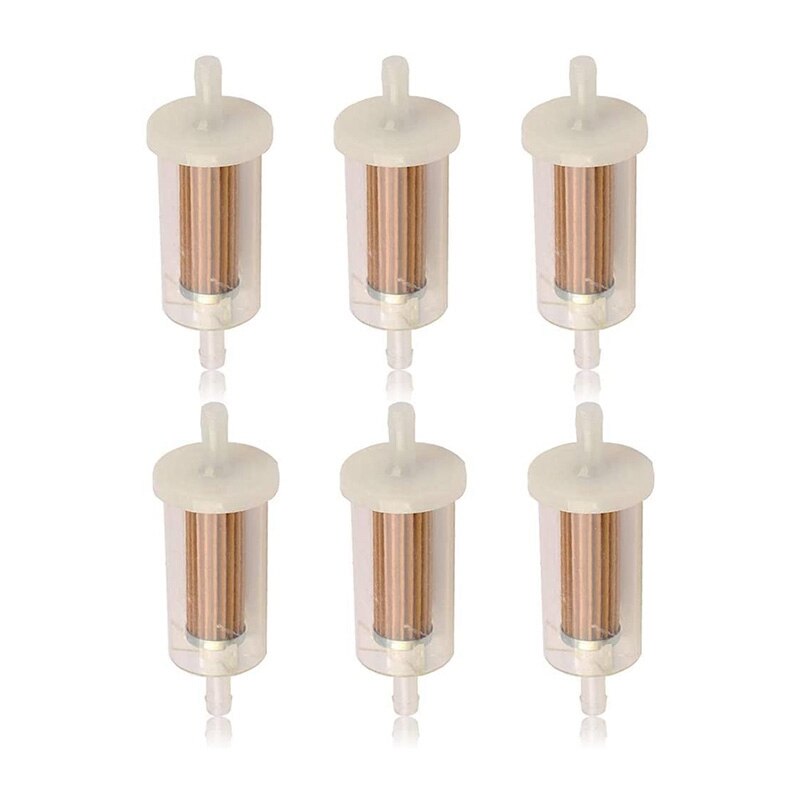 Adefol 4 Kraftstofffilter Für Aufsitzmäher – Ersatz Für 493629, 691035, 695666, AM108356, Tecumseh 34279 A, 74 Mm, 7 Mm Anschluss