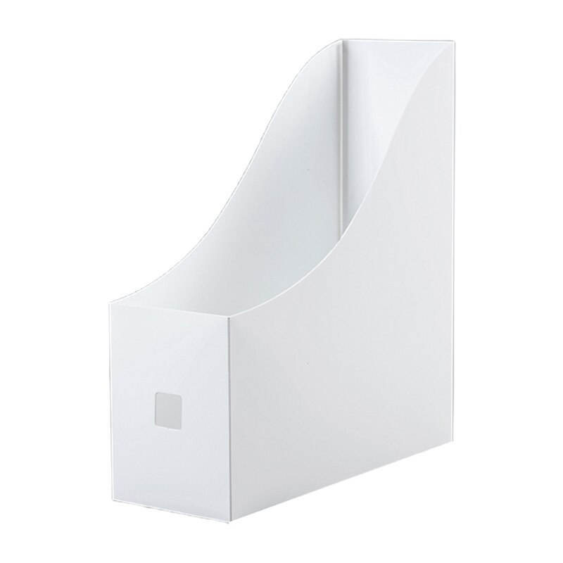 Plastic Magazine File Holder Document Organizer Multi-Functional Storage Box Countertop Stationary Case for Home