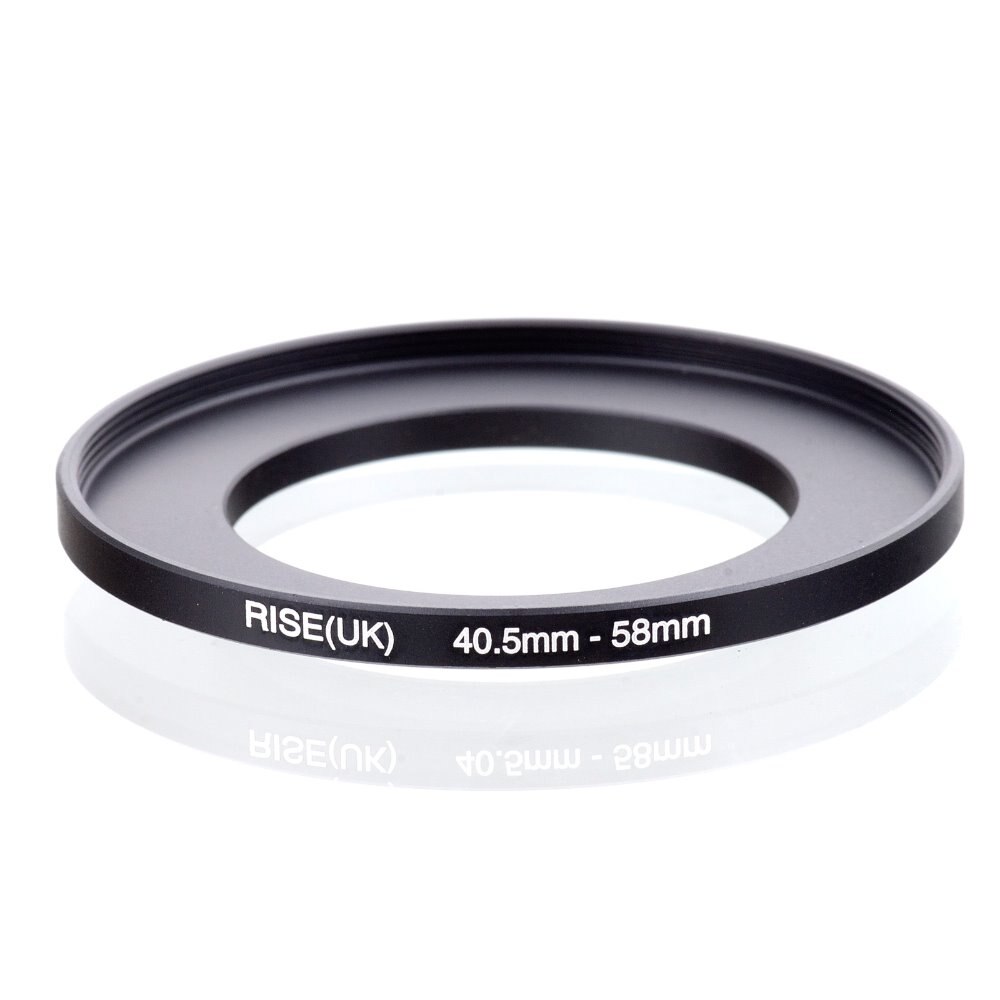 Originele RISE (UK) 40.5mm-58mm 40.5-58mm 40.5-58 Step Up Ring Filter Adapter black