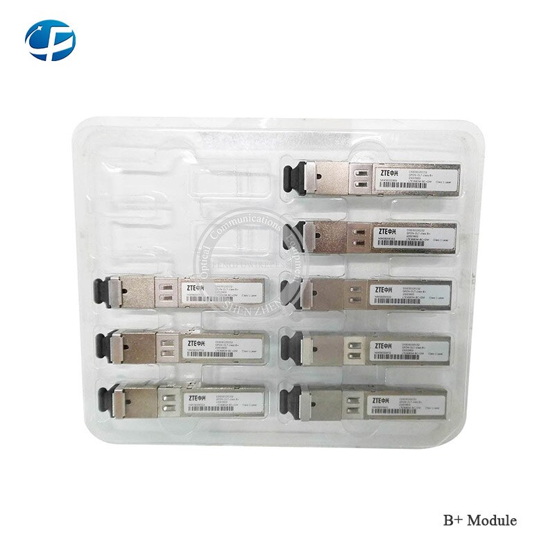 2Pcs Zte Gpon Olt B + Module Sfp Modules Simplex Sc Sfp Transceiver Zte Gpon Olt B + Module