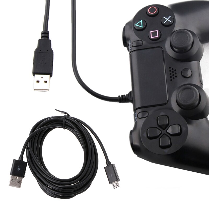 Lange Micro Usb Charging 3 Meter Stroomkabel Voor PS4 Xbox One Controllers