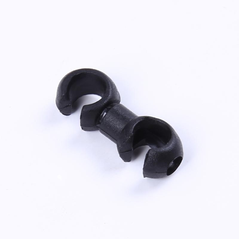 10 stk cykling mtb landevejscykel håndjern form clip hus slange guide til cykel bremse kabel gearskifter line taske drejelig lås