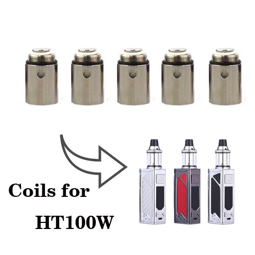 5 個交換コイル 50 ワット 60 ワット 80 ワット 100 ワット 150 ワットボックス mod 0.5/0.3ohm 抵抗電子タバココア吸うキット気化器