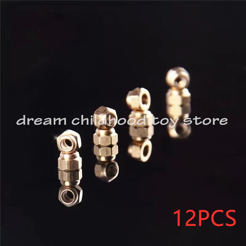 Fingerboard Nylon Self Lock Nuts For Mini Skateboard Nylon Nuts: 12PCS