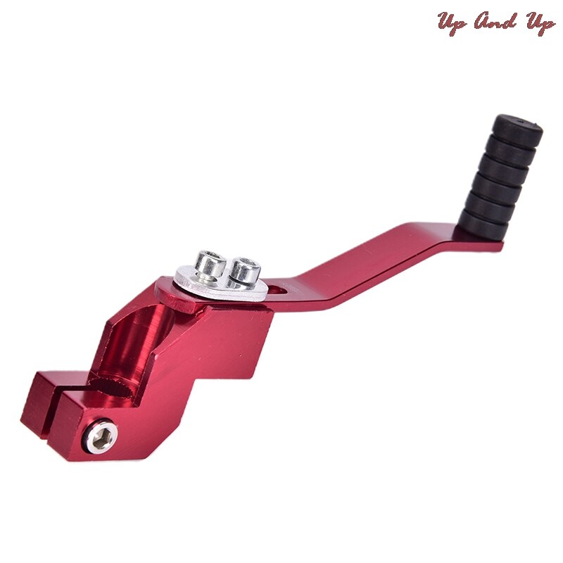 1pc Folding Aluminum Gear Shift Lever Gear Shift Lever Bikes Gear Lever: Red