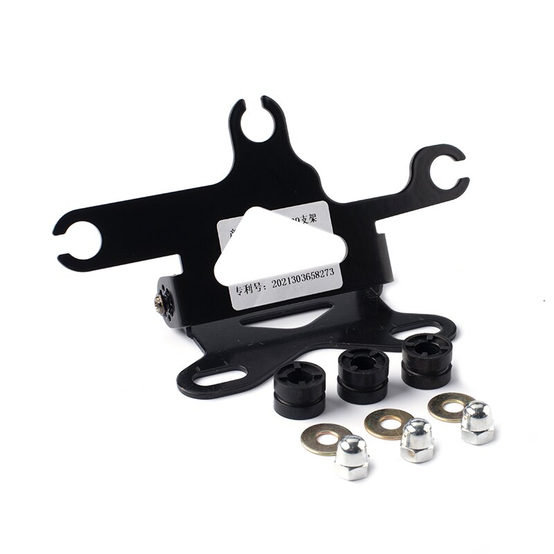 style VA screen clear in the sun motorcycle LCD speedometer seven color backlight optional backlight digital odemeter: Bracket