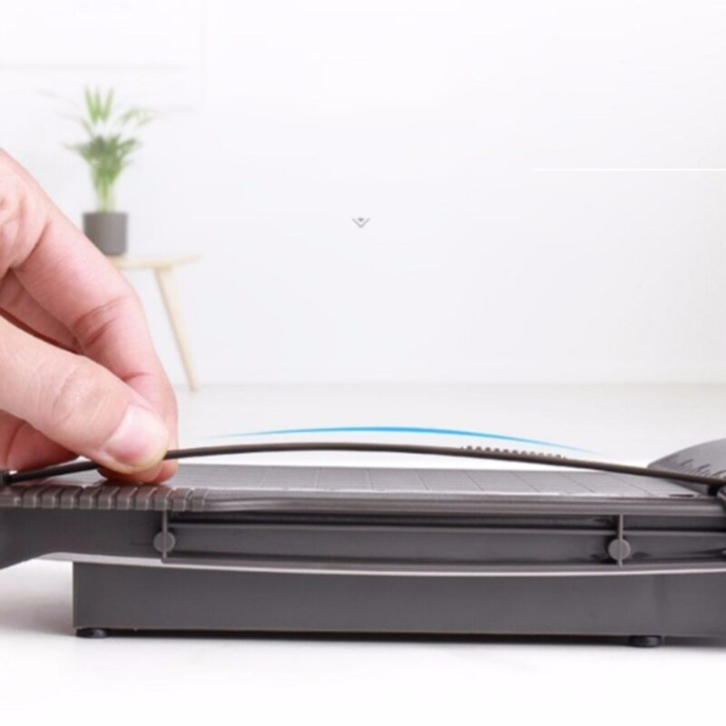 Photo Paper Guillotine Built-in Ruler Paper Cutter Universal Office School Stationery Cutting Supplies