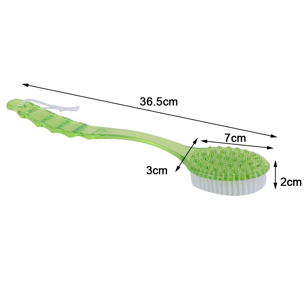 Cepillo para ducha de baño con mango largo, cepillo para frotar la piel y la espalda, accesorios para el cuidado de la salud y el cuerpo, herramienta de frotamiento