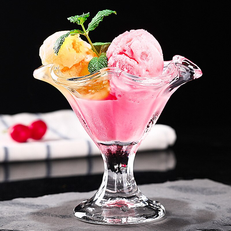 Exquisite 200-600Ml Strange Shape Cocktail Wine Glass Dessert Cup Milkshake Bowl Bar Cold Drinks Shop Goblet Dish