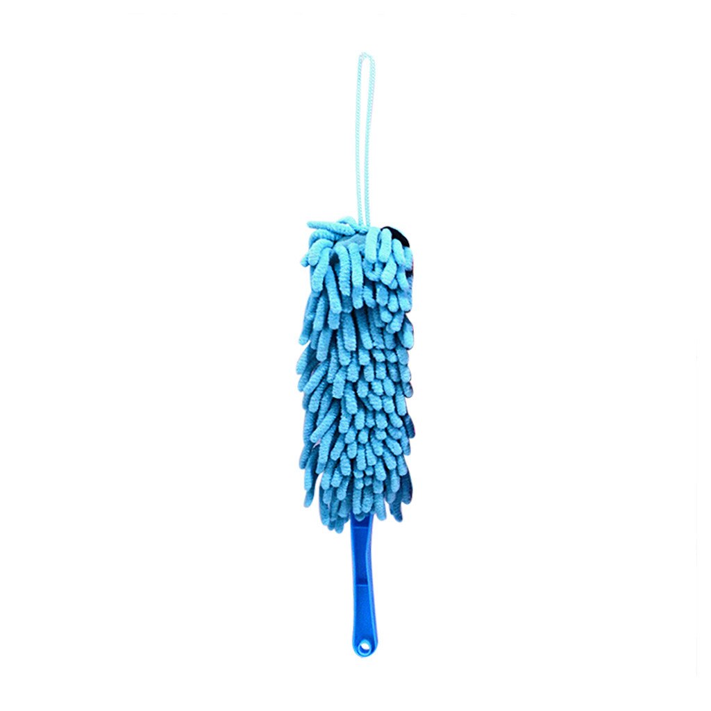 30# Cartoon Duster Dust Cleaner Home Computer Cleaning Brush Cartoon Animal Chenille Duster Clear Tools: Blue 