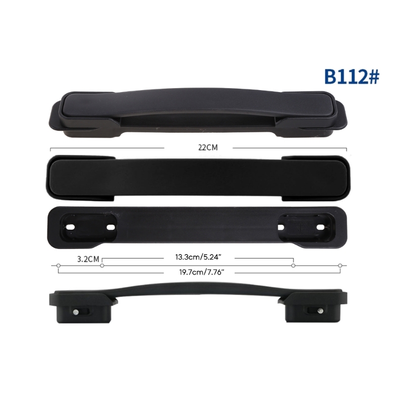 1PC Flexible Strap Handle Grip for Travel Suitcase Luggage Carrying Luggage Handles Replacement: Silver