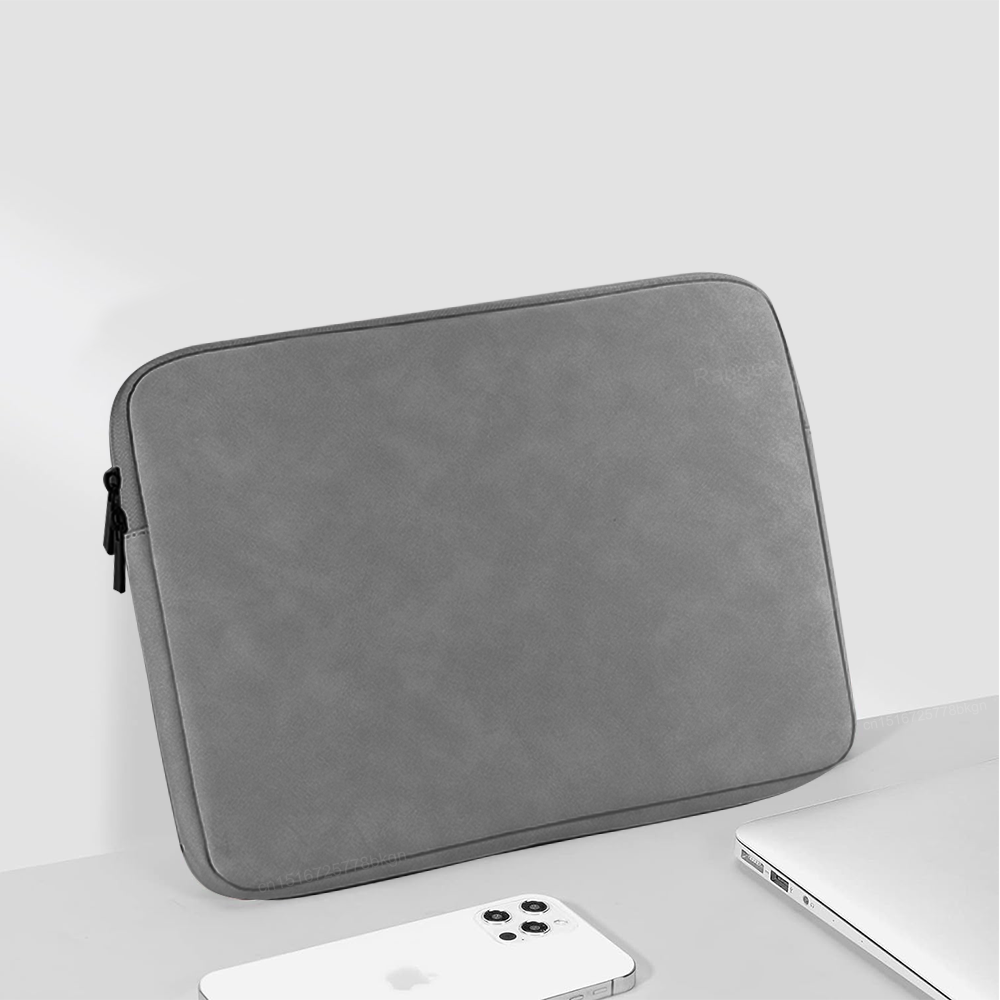 Laptop Bag Sleeve for Macbook Air Pro 13 13.3 14 15.4 15.6 Inch Notebook Pouch Case Cover for Lenovo Asus HP Dell Portable Bag: 12" / Navy Blue