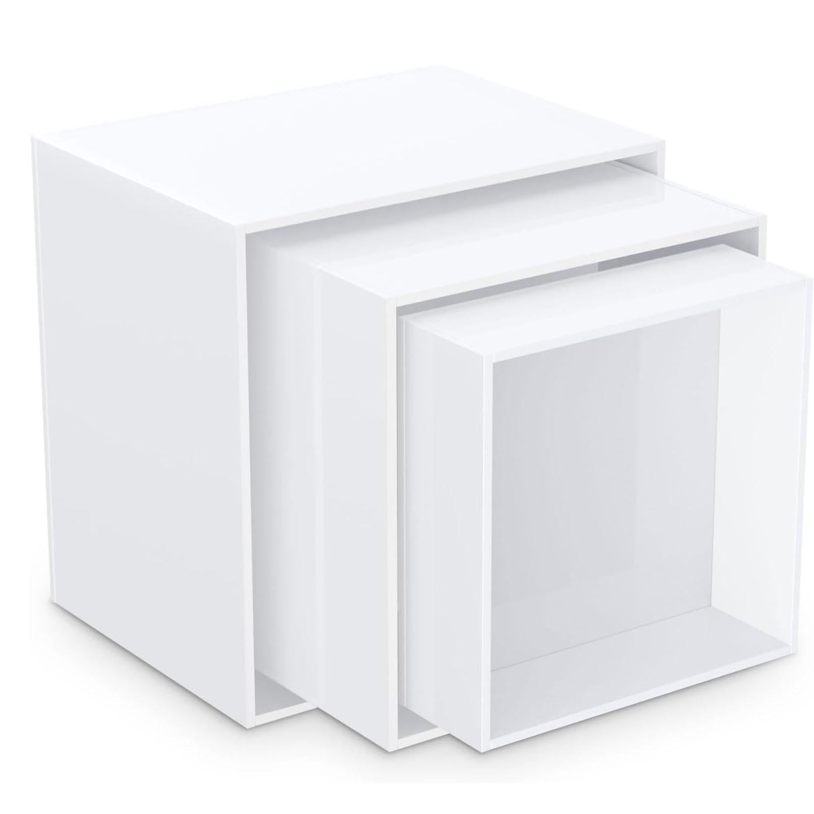 6x suporturi acrilice cu suporturi tampon cu fund gol pentru obiecte de colecție alimentare, catering, bijuterii, artă, fotografie