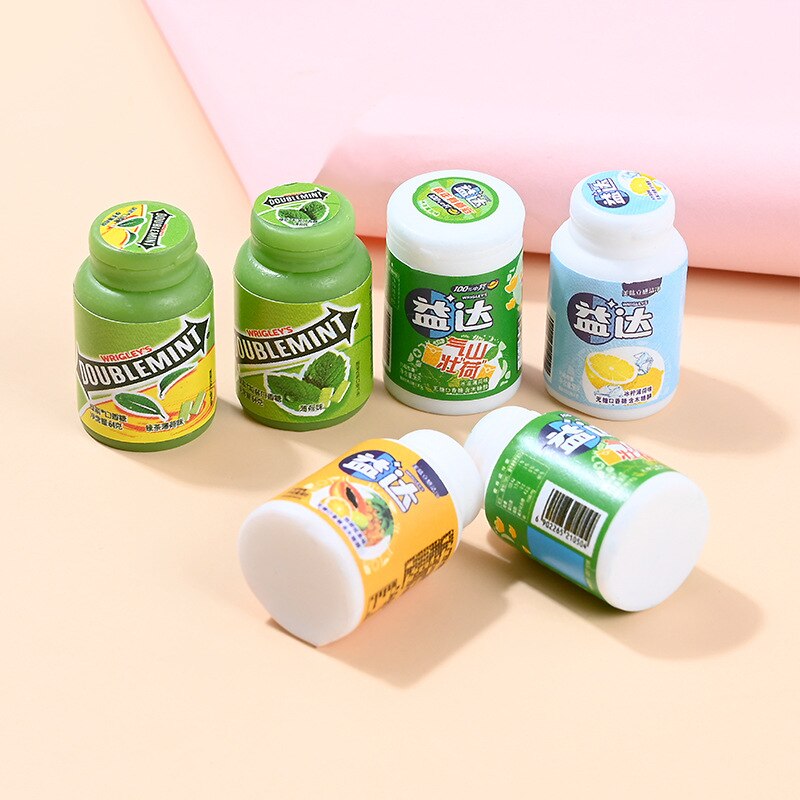 1/6 Scale Dollhouse Miniature Bottle Mini Coke Mineral Water Drink Pretend Play Food for blyth bjd barbies Kitchen Accessories: 6pcs style16