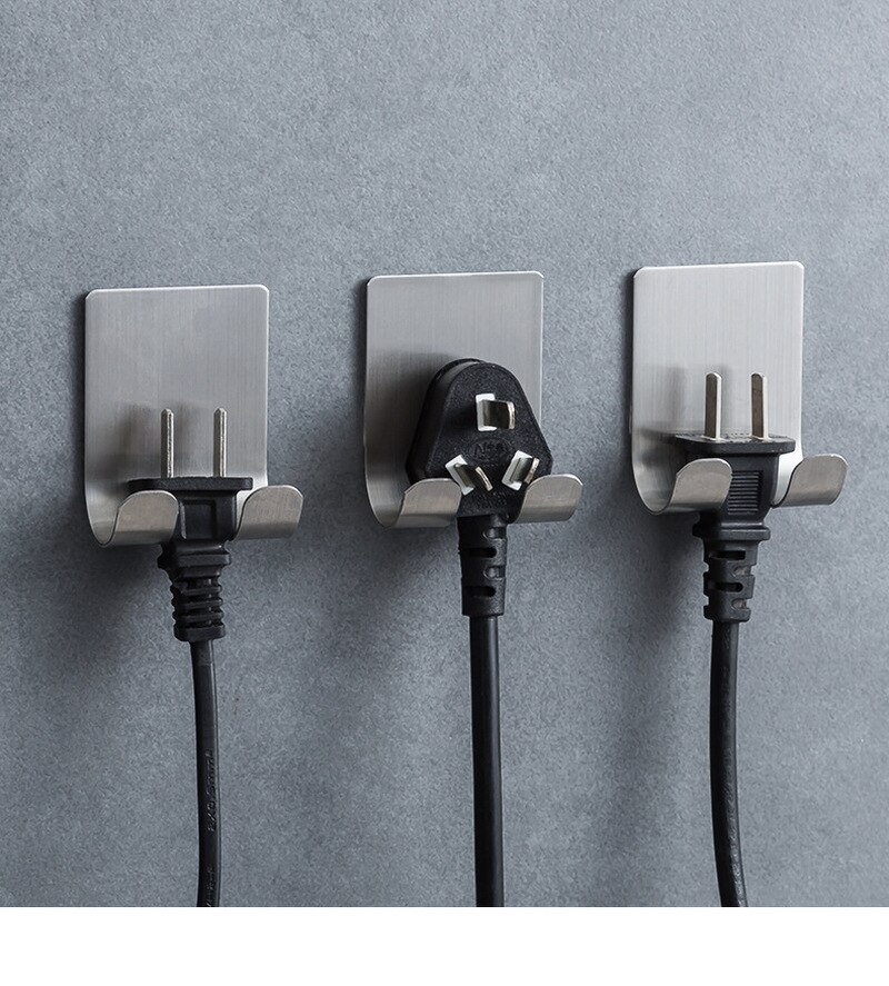 3 Pcs Scheren Scheermes Houder Douche Rvs Badkamer Muur Scheermes Rack Mannen Scheerapparaat Plank Hanger Keuken Lijm Opslag Haak