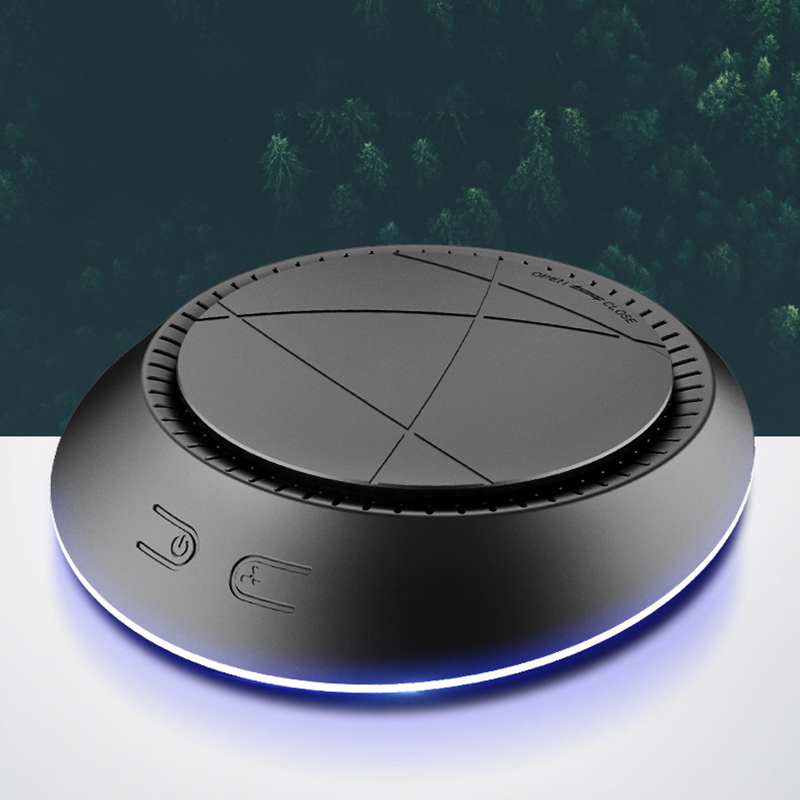 Car Air Purifier Vehicle Air Ionizer Cleaner Fresh Negative Ion Ozone Ozonizer Odor Eliminator Usb for Car