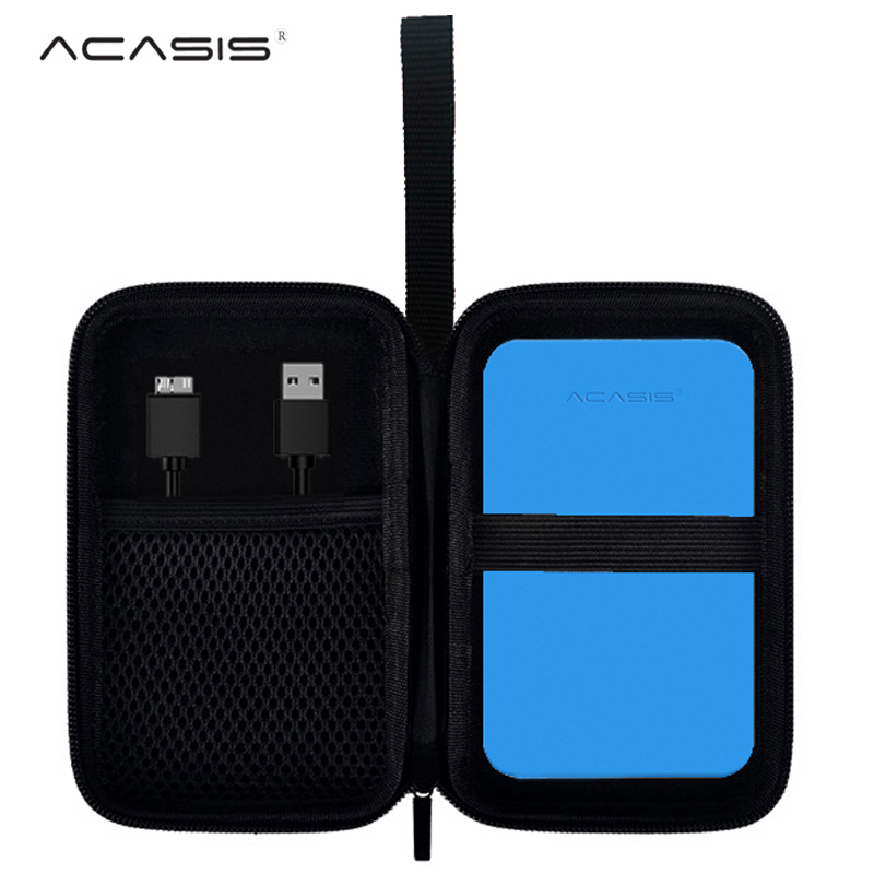 Acasis &quot;2.5 In Externe Harde Schijf Schijf USB3.0 Hdd Opslag Voor Pc, Mac,Tablet, Xbox, PS4, Tv Box 3 Kleur Hd Hdd Externe Schijf: Blauw / 250GB