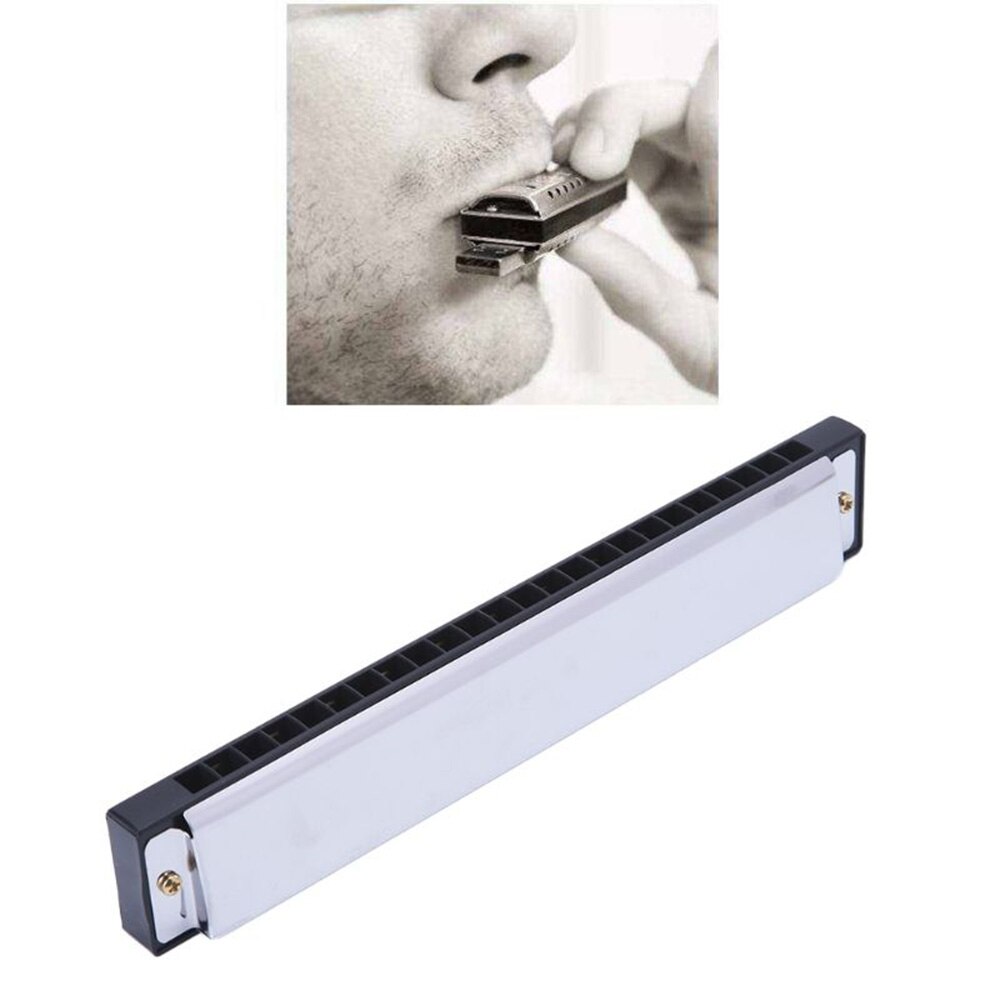 Special 24 håls munspel nyckel av c mun orgel barn rostfritt stål musik munspel/ munorgel musikinstrument