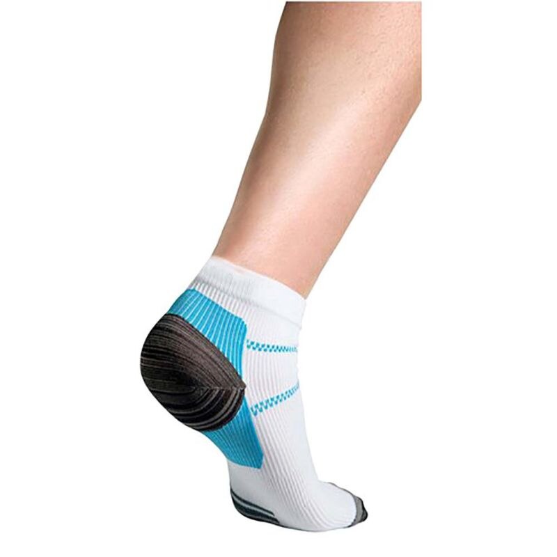 Calcetines deportivos transpirables para fascitis Plantar, calcetín de compresión para aliviar el dolor en el arco del talón, ropa deportiva, 2 uds.