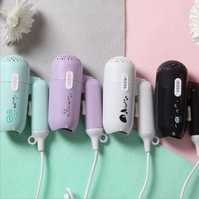 Foldable Portable Mini Hair Dryer Beauty Home Travel Hair Dryer Small Power Hair Dressing Styling Appliance 220V 450W