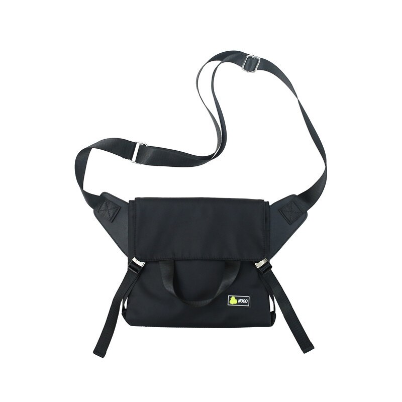 Multifunction Men Casual Chest Bag Oxford Waterproof Messenger Travel Bags Sling Bags Women Trip Shoulder Crossbody Bags for Men: Black