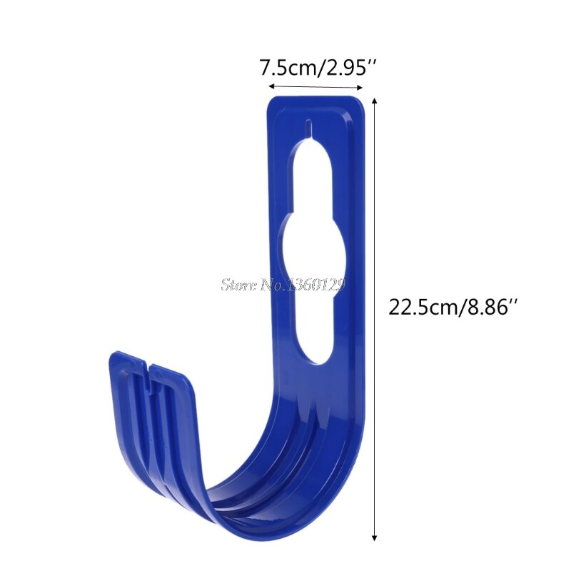 1pc hageslange rørholder oppheng slange vanning oppbevaring krokstativ spole plastrørholder engros