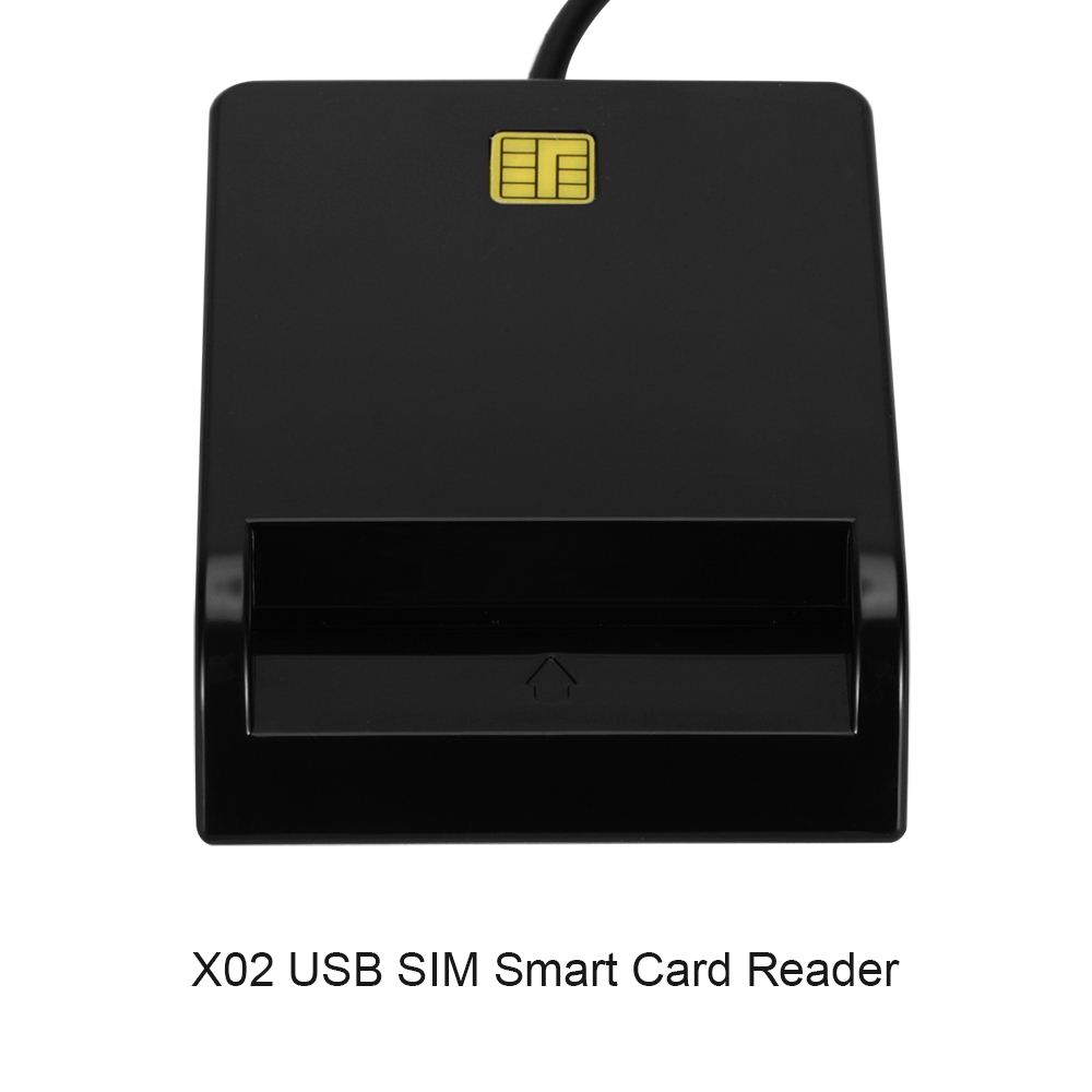 Universele Usb Sim Smart Kaartlezer Voor Bankkaart Ic/Id Emv Sd Tf Mmc Cardreaders Voor Windows 7 8 10 Linux Os USB-CCID Iso 7816