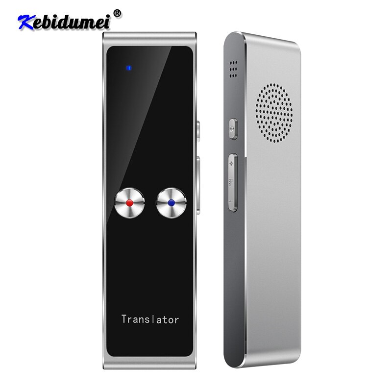 Traductor de voz inteligente T8, actualización en tiempo Real, multilenguaje, habla, traductor interactivo 3 en 1, texto, foto, idioma