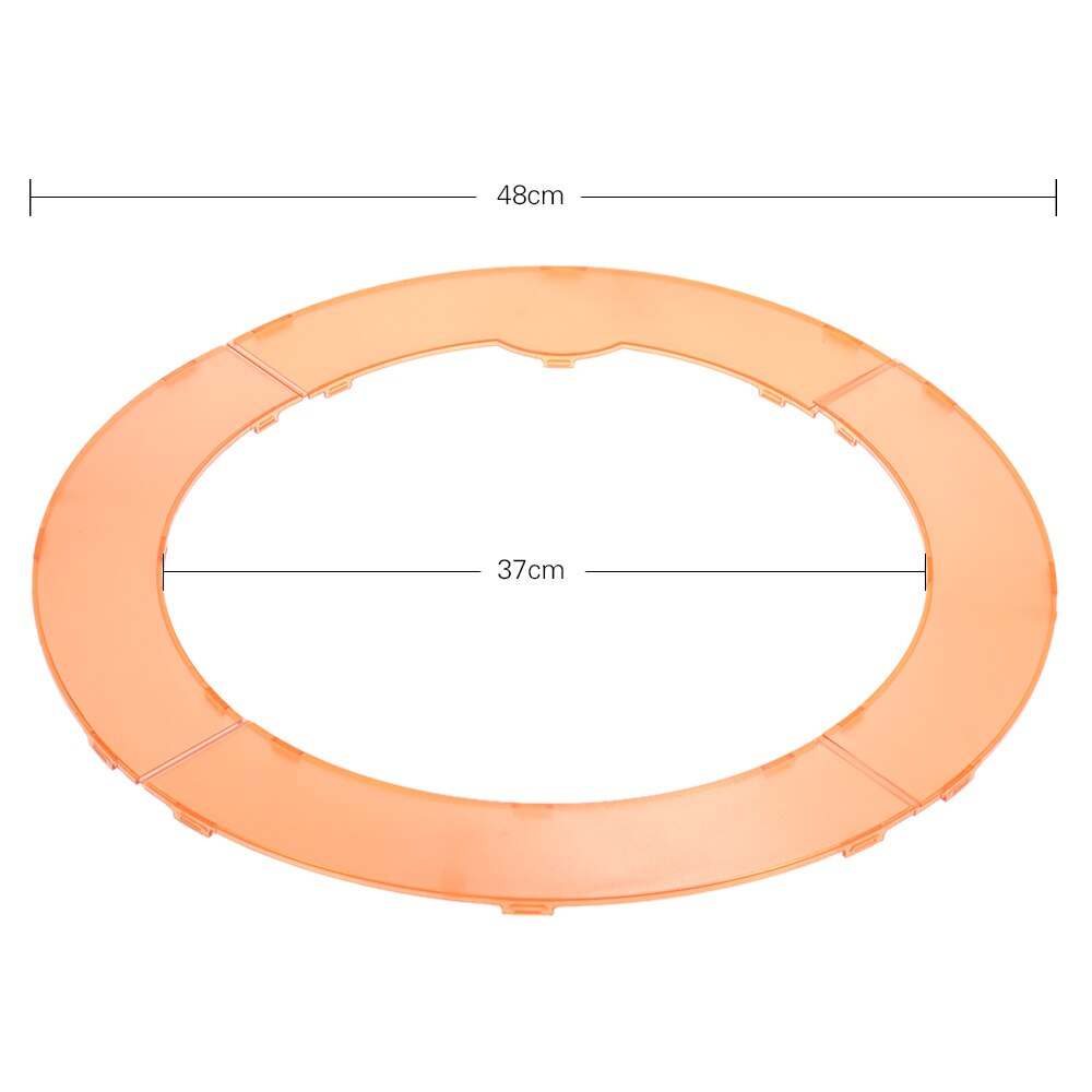 Andoer orange flash speedlite licht kit kleur filter voor neewer 600w5500k ring flitslicht andoer la-650b la-650d fa-75d fa-75c