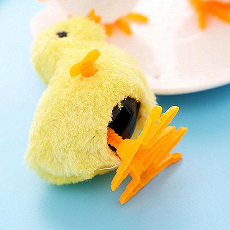 2Pcs Funny Wind-Up Hopping Springen Kip Clockwork Kip Kinderen Kinderen Jump Lopen Kinderen Speelgoed Hersenen Spel f0O3
