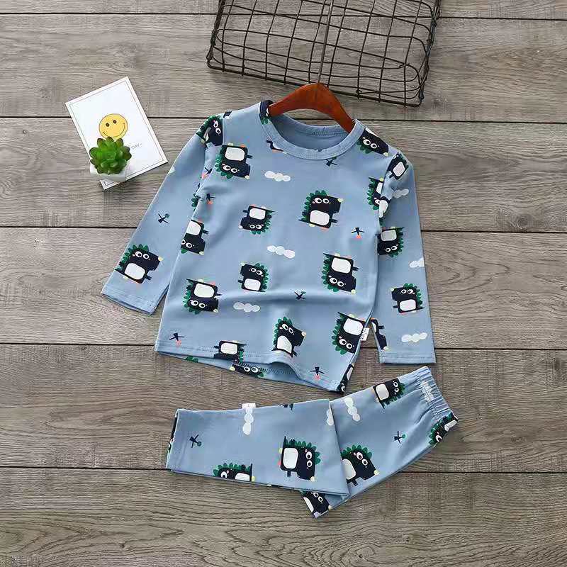 Automne hiver enfants costume Lycra à manches longues pull bébé sous-vêtements maison vêtements de nuit vêtement de nuit pour enfants