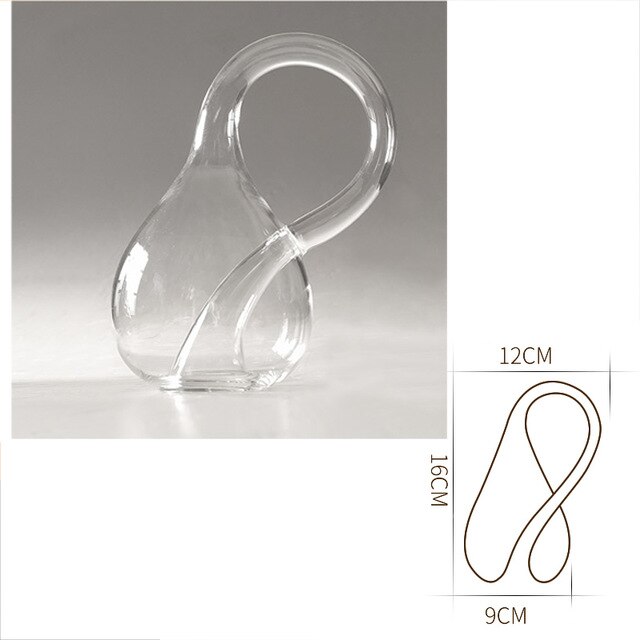 Klein bottle is not full of water four-dimensional space bottle physical experiment equipment: L Size  16CM