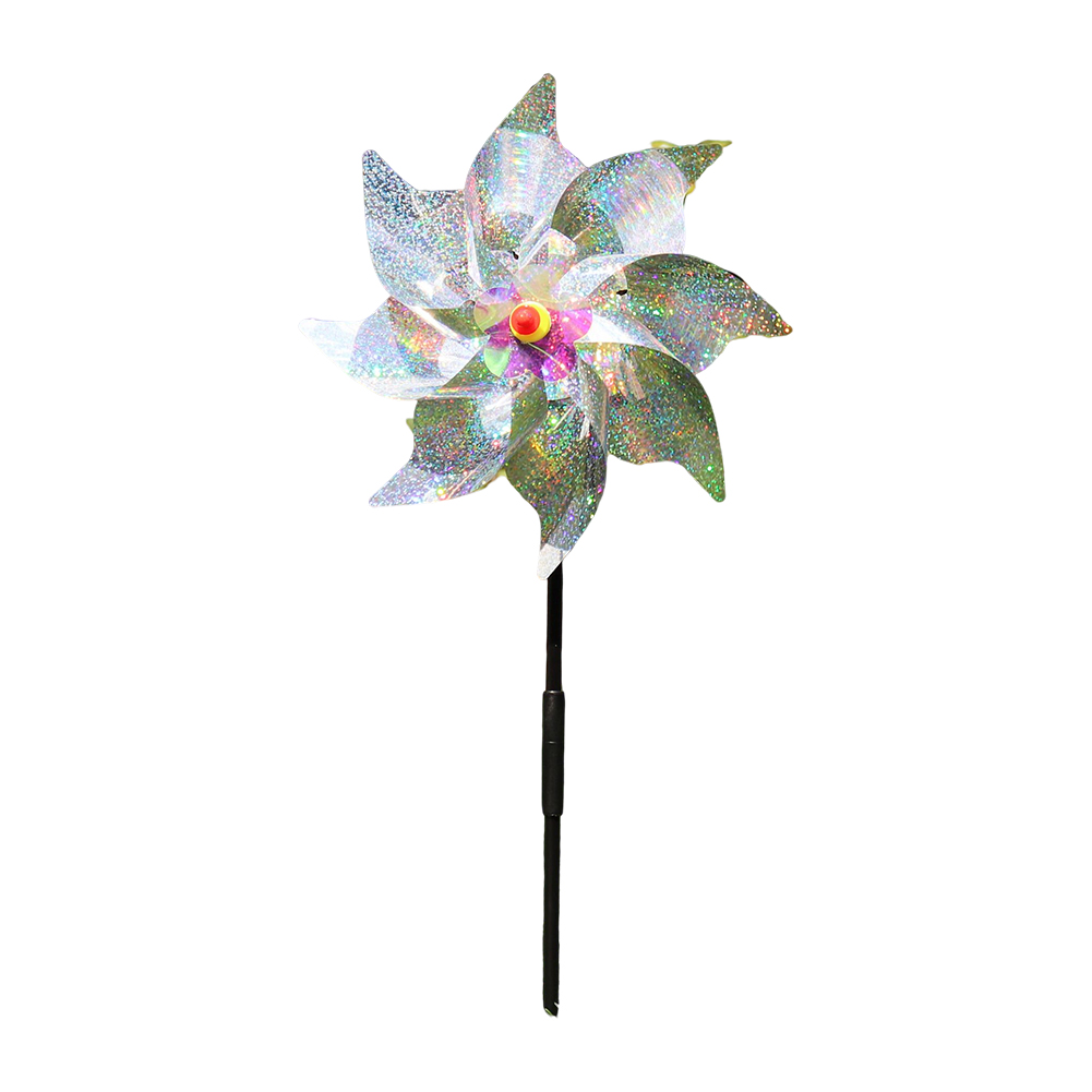 Moulinet Répulsif à Oiseaux pour Enfant, Moulinet Moulinet, Épouvantail Kly, Moulinet à Vent, Spinner pour Jardin, Pelouse, Cour, Décor, artificiel oigner les Oiseaux: Gris foncé