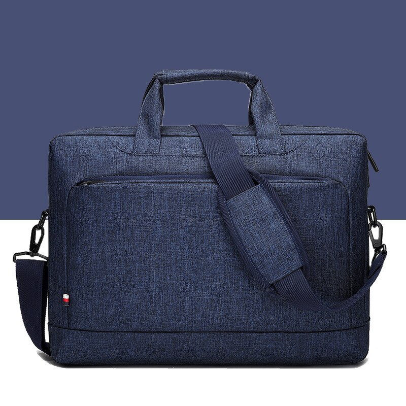Laptoptas grote capaciteit laptoptas enkele schoudertas aktetas kantoortas leren laptoptas zijtas voor heren: 2 14 inch