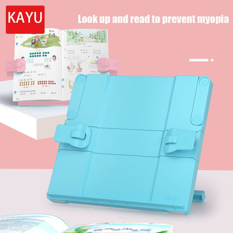 Desktop Vertical Book Stand Multifunctional Portable Reading Bookshelf Retractable One-handed Books for Adult Students Children