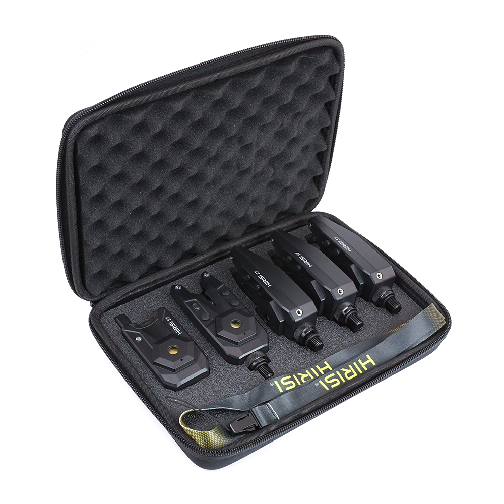 Hirisi Wireless Carp Fishing Alarm Set Waterproof Bite Alarm Indicator Carp Fishing Tackle 1+2 Set S7 Fishing Accessories